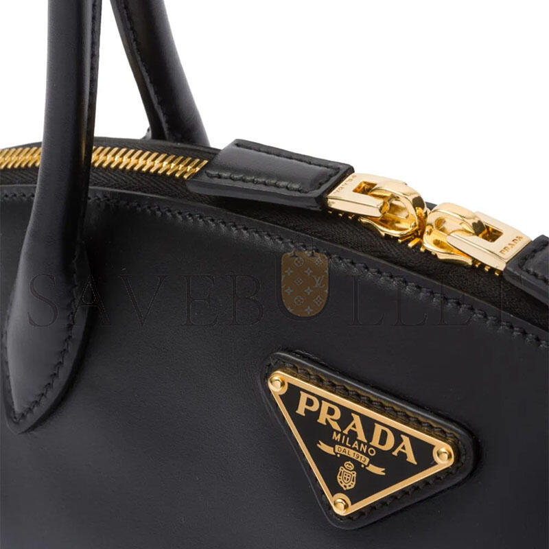 PRADA SMALL LEATHER HANDBAG 1BA427 (26*17*9cm)